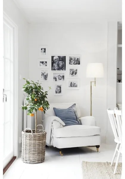 ByRydens 1988780-6509 LED állólámpa ORLANDO 1xE27/5W/230V + LED/3W fehér/arany