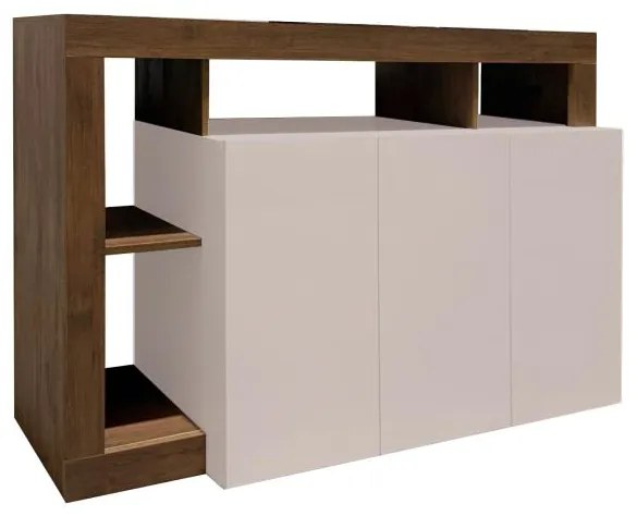 Komód LENOR kasmír/tölgy