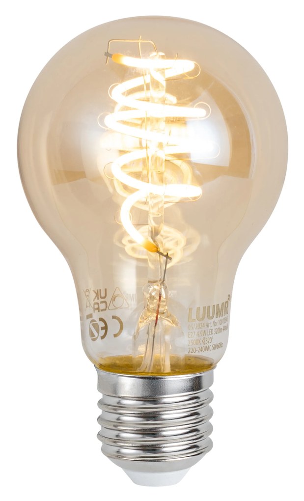 Okos E27 Dimmelhető LED Izzó A60 4.9W 320 lm 2500K Zigbee