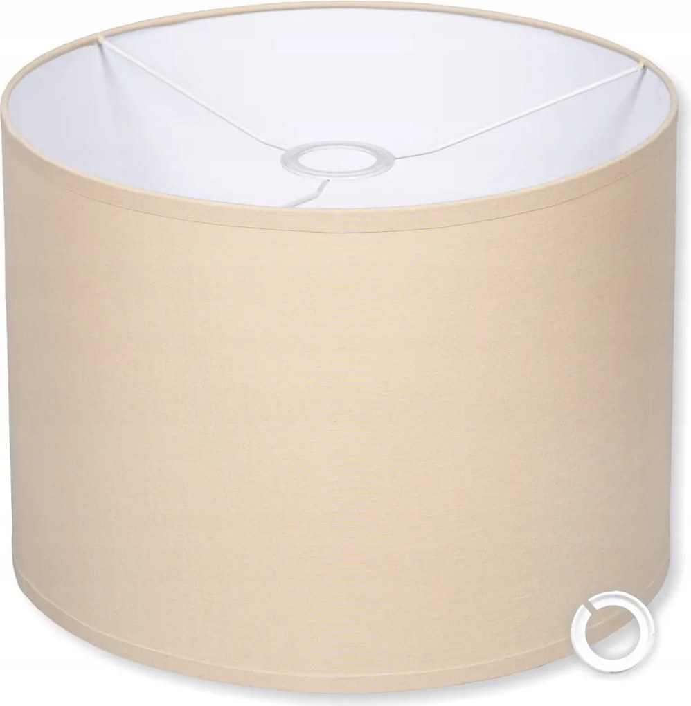 Lámpaernyő Bézs álló lámpához pamut 30cm