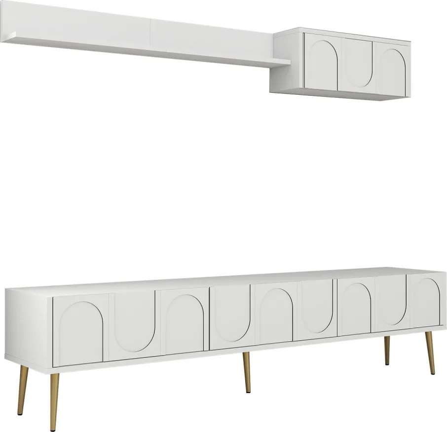 Lyon 2 - White, Gold