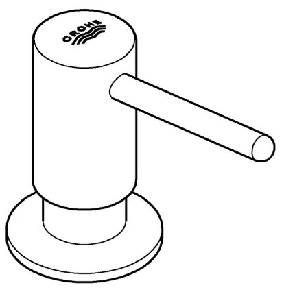 GROHE 40536000 - CONTEMPORARY 400 ml szappanadagoló, fényes króm