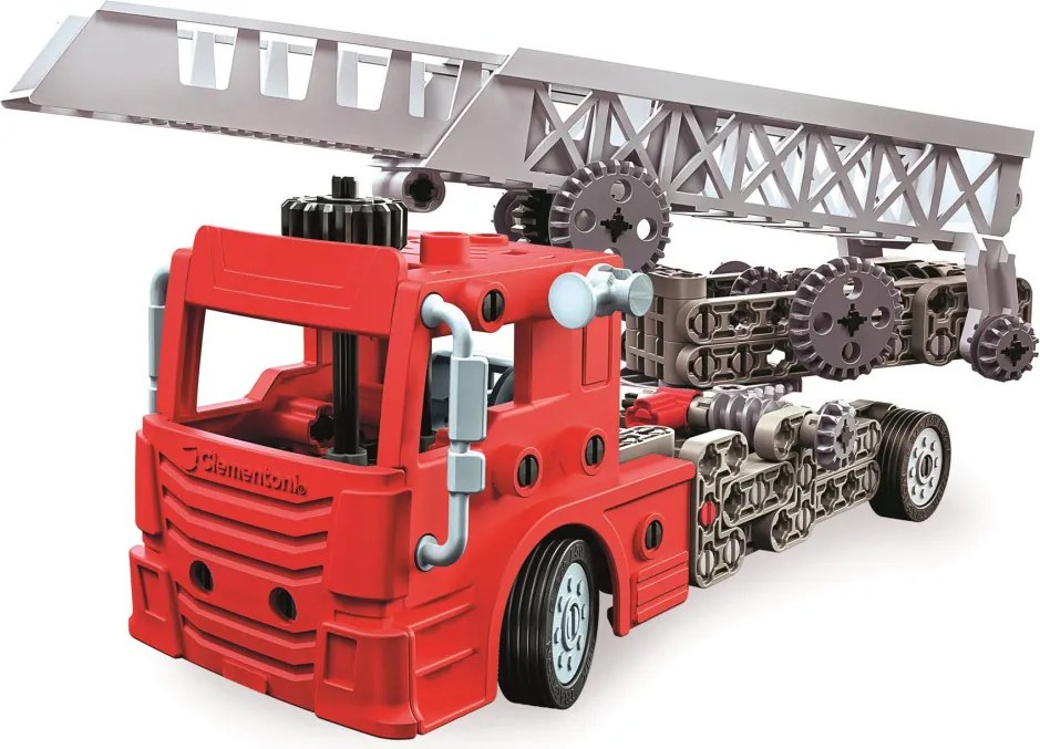 Tűzoltóautó Mechanics építőjáték Clementoni