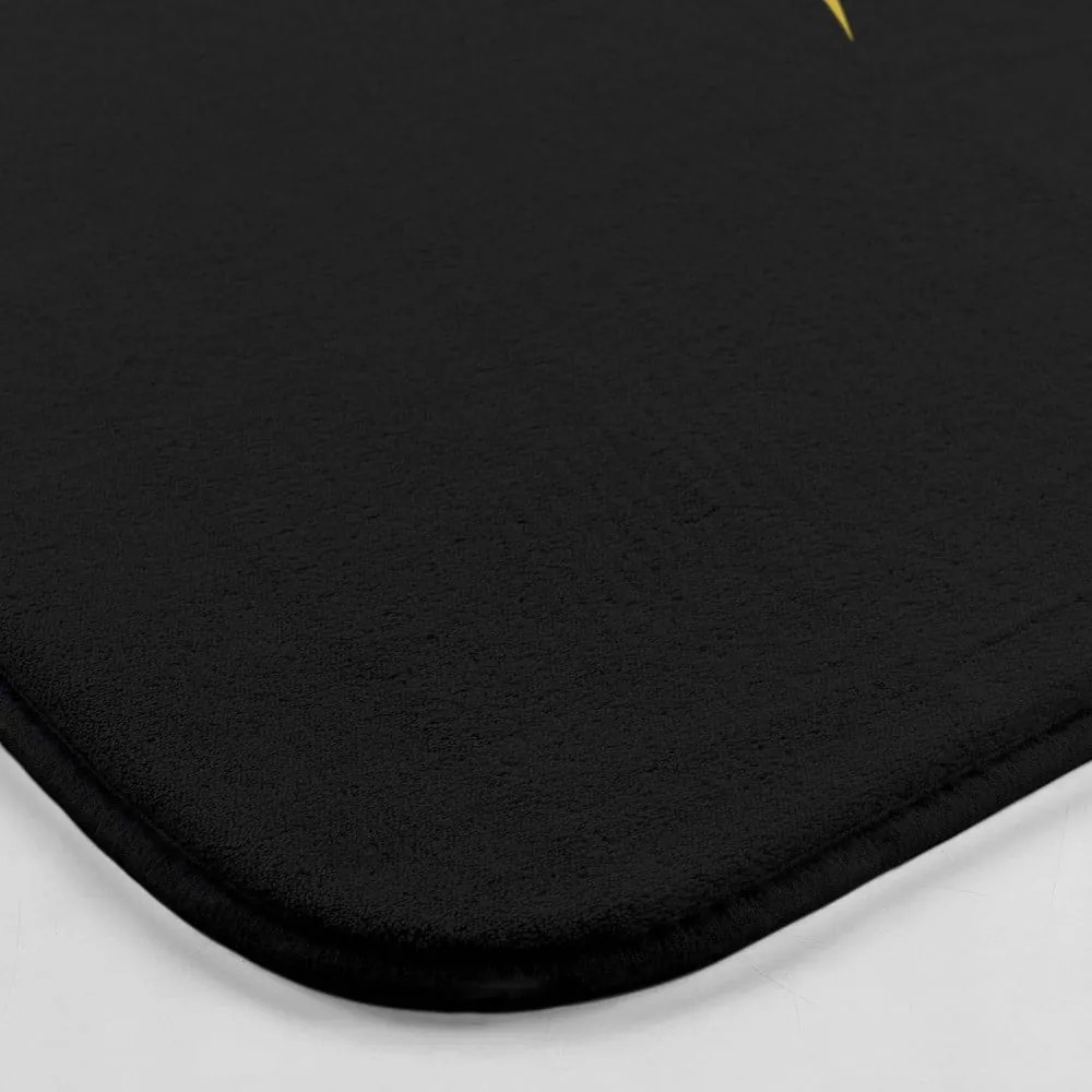 Fekete-aranyszínű fürdőszobai kilépő 45x75 cm Orbella – douceur d'intérieur