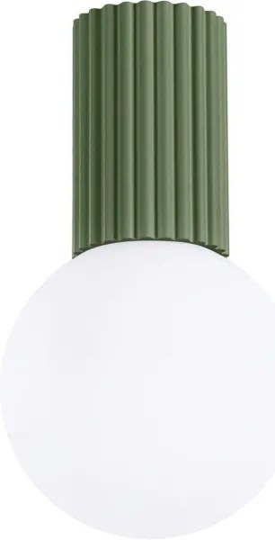 Sollux SL.1723 - Fürdőszobai mennyezeti lámpa HALO 1xG9/8W/230V IP44 zöld