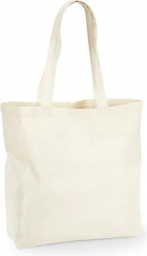 széles aljú, nagy méretű Maxi természetes bevásárlótáska