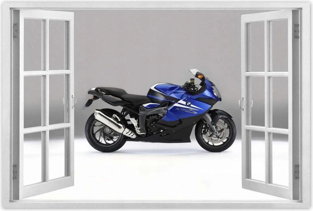 Poszter 60x40 Kék Bmw K1300S Moto