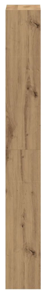 Cipőszekrény Kézműves tölgy Szerelt fa 80 x 21 x 163.5 cm Tartós