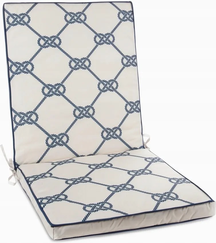 Garden vízálló székpárna 42x92x4 Eurofirany tengerészkék