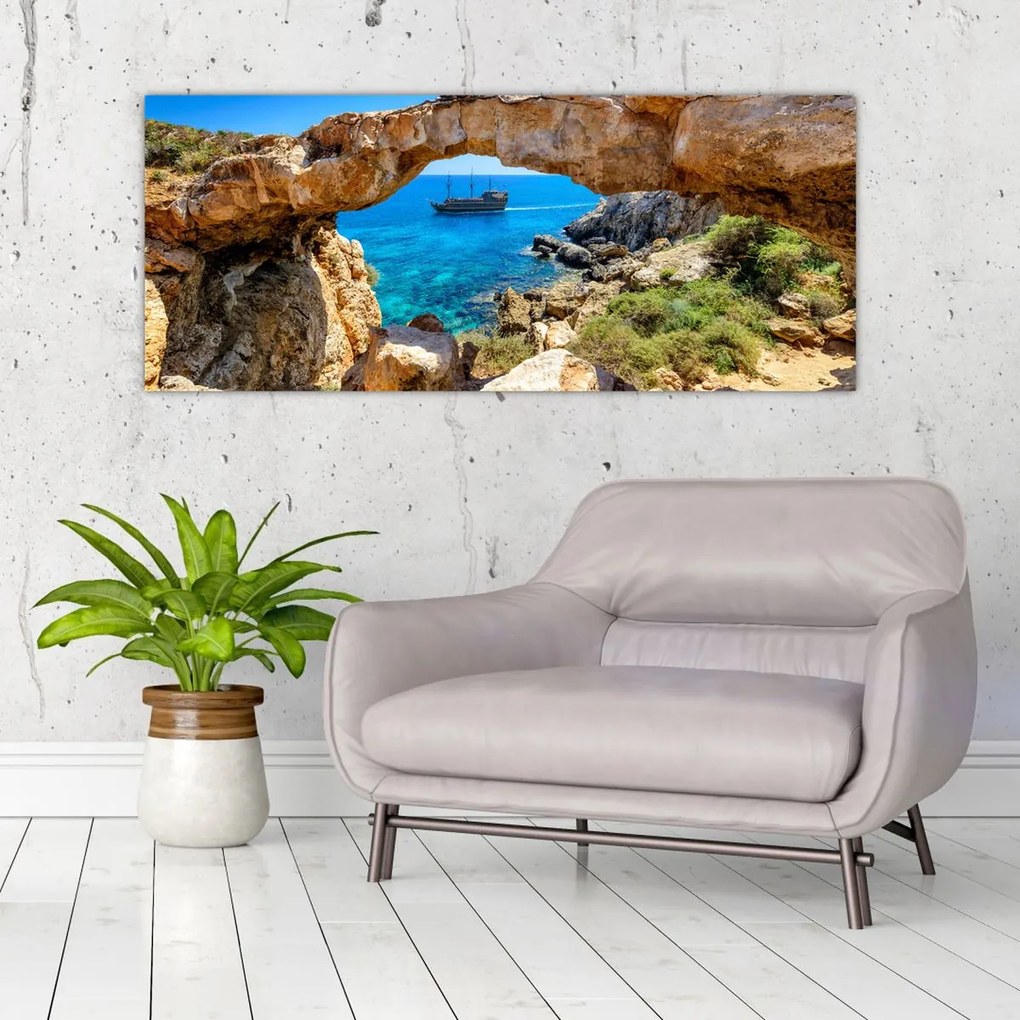 Kép - Cape Greco (120x50 cm)