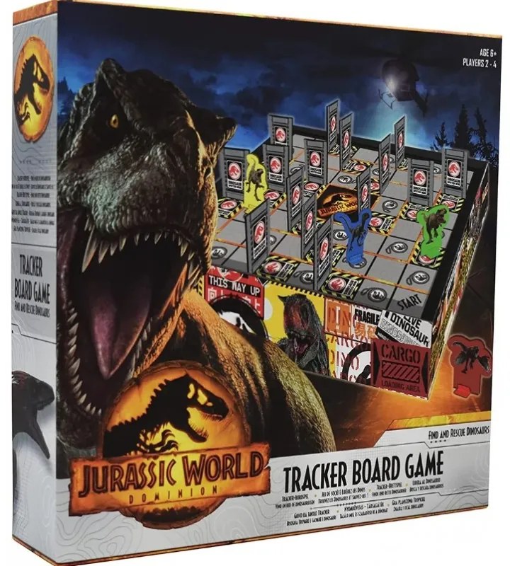 Társasjáték - Jurassic World Tracker