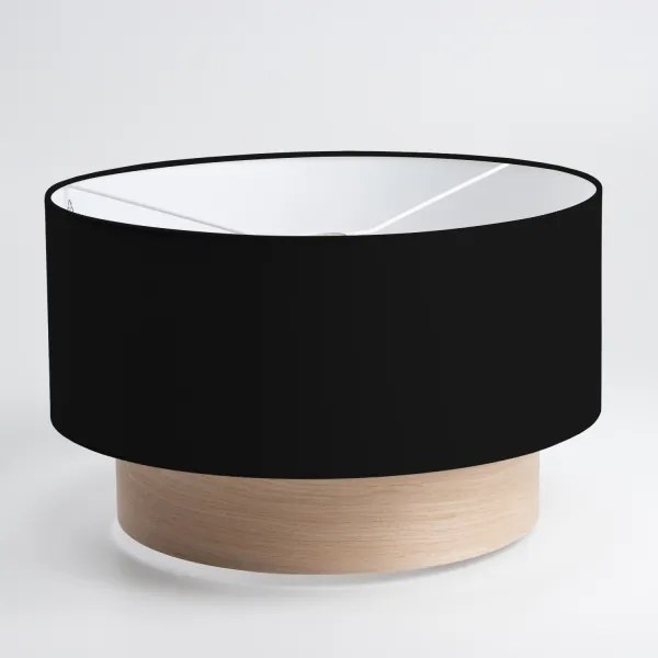 Brilagi - LED ráépített csillár CERIA 1xE27/40W/230V Ø 50 cm fekete/bézs