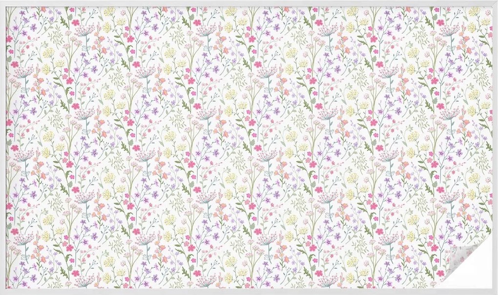 Furnér Ablakfólia Szélvédőre Adatvédelem Virágos rét 200x116