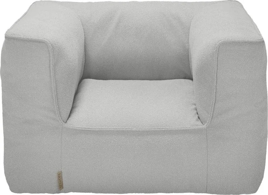 Világosszürke párnázott kerti fotel Grow – Blomus