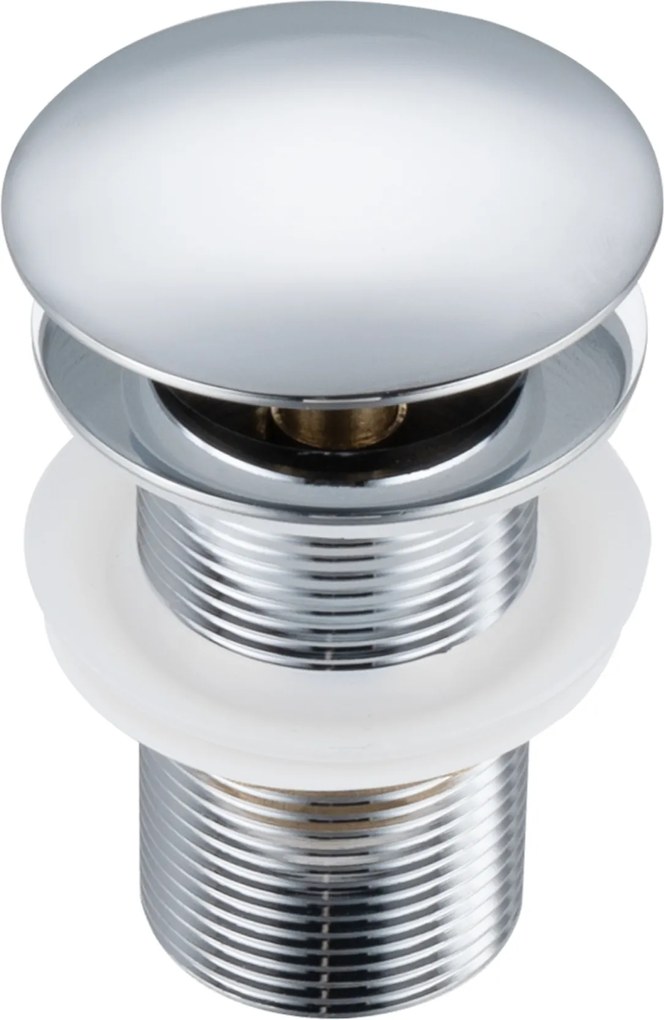 Aquauno Kattanó Dugó Mosdó Csaptelep Króm Sárgaréz Túlfolyó Nélkül