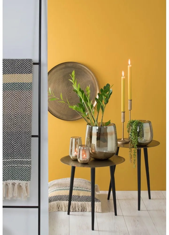 Fekete fém dekorációs létra Siem – Light &amp; Living