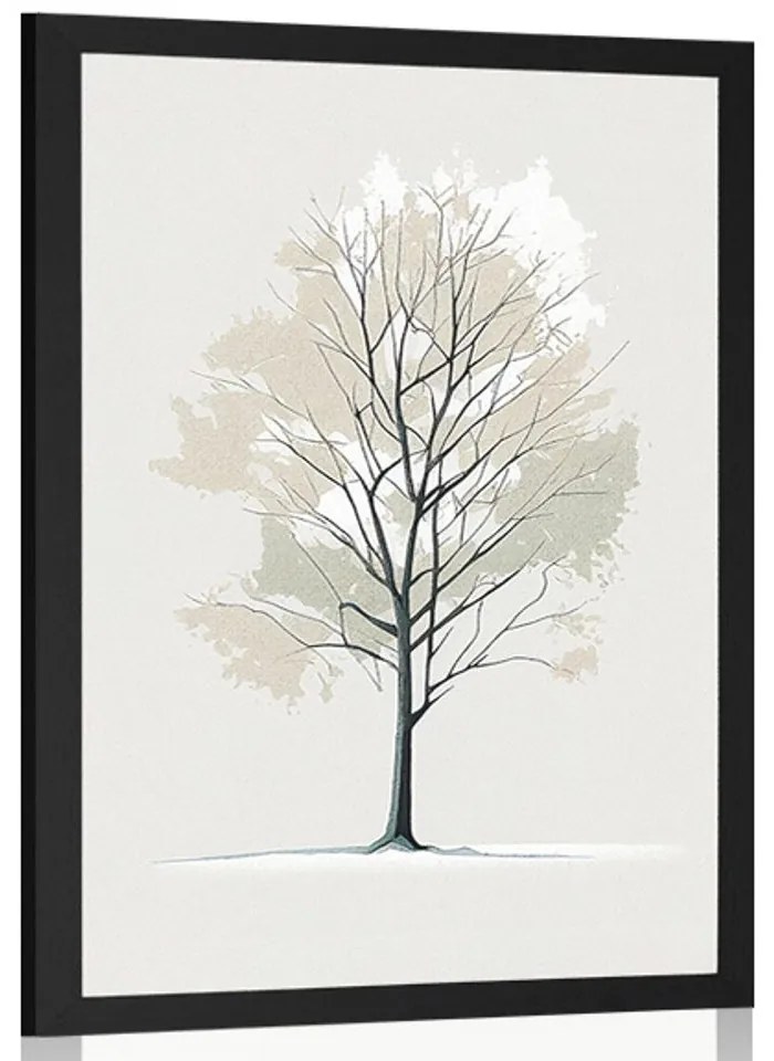 Poszter minimalista fa