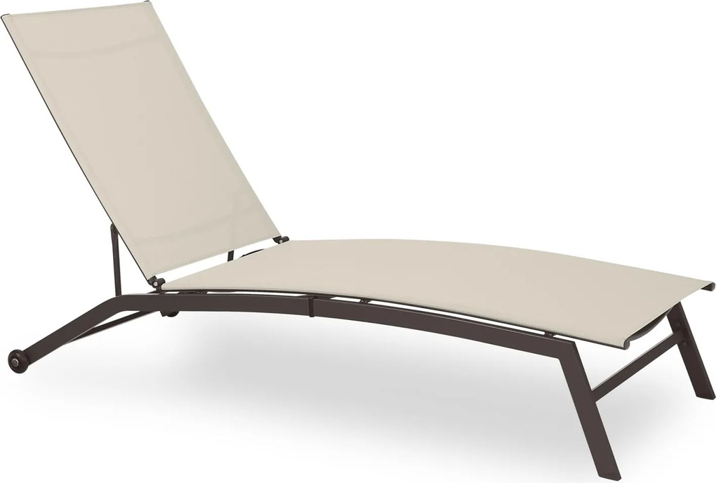 Kerti nyugágy Stack bézs