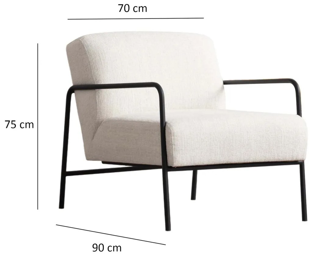 Szék Eti Bergere White