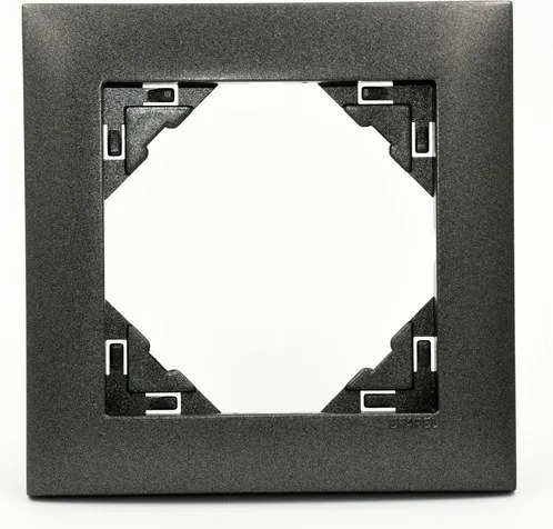 Efapel Aquarella Keret 1-SZERES Grafit 90910 Tis