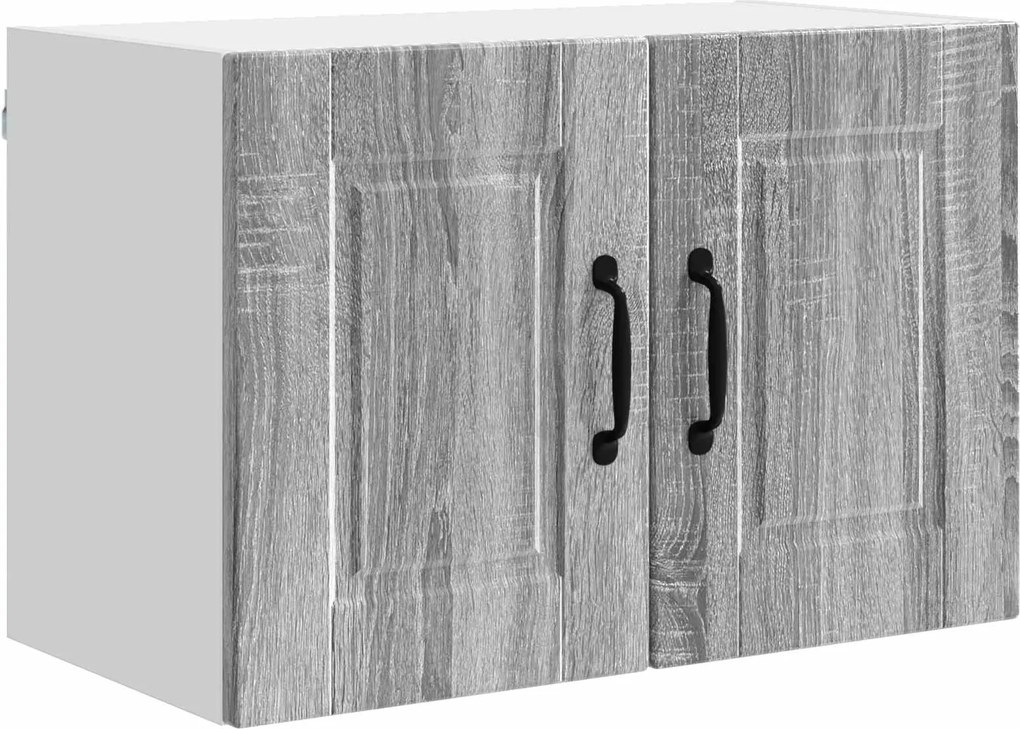 vidaXL Konyhaszekrény polcokkal Szürke Sonoma 60 x 31 x 40 cm Faanyag