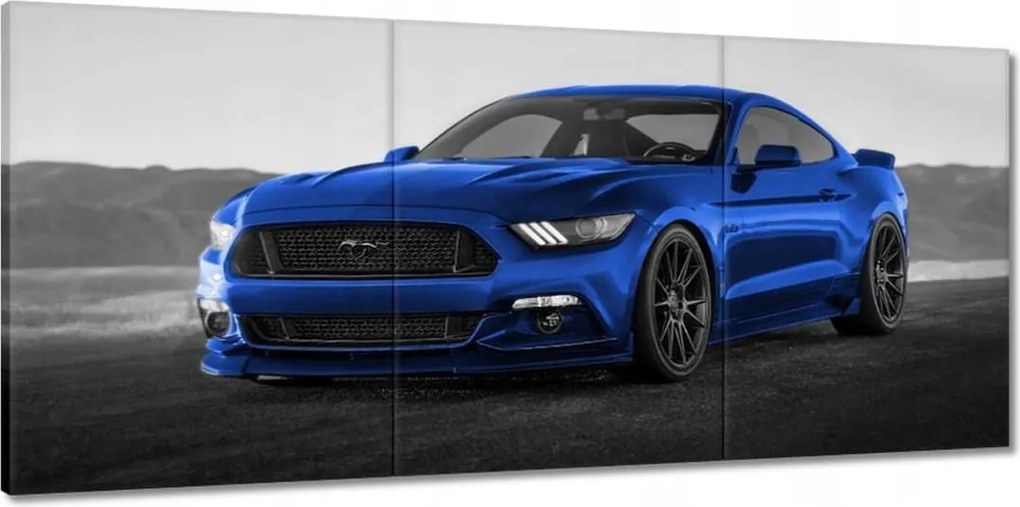 Vászonkép 150x70 Kék Ford Mustang