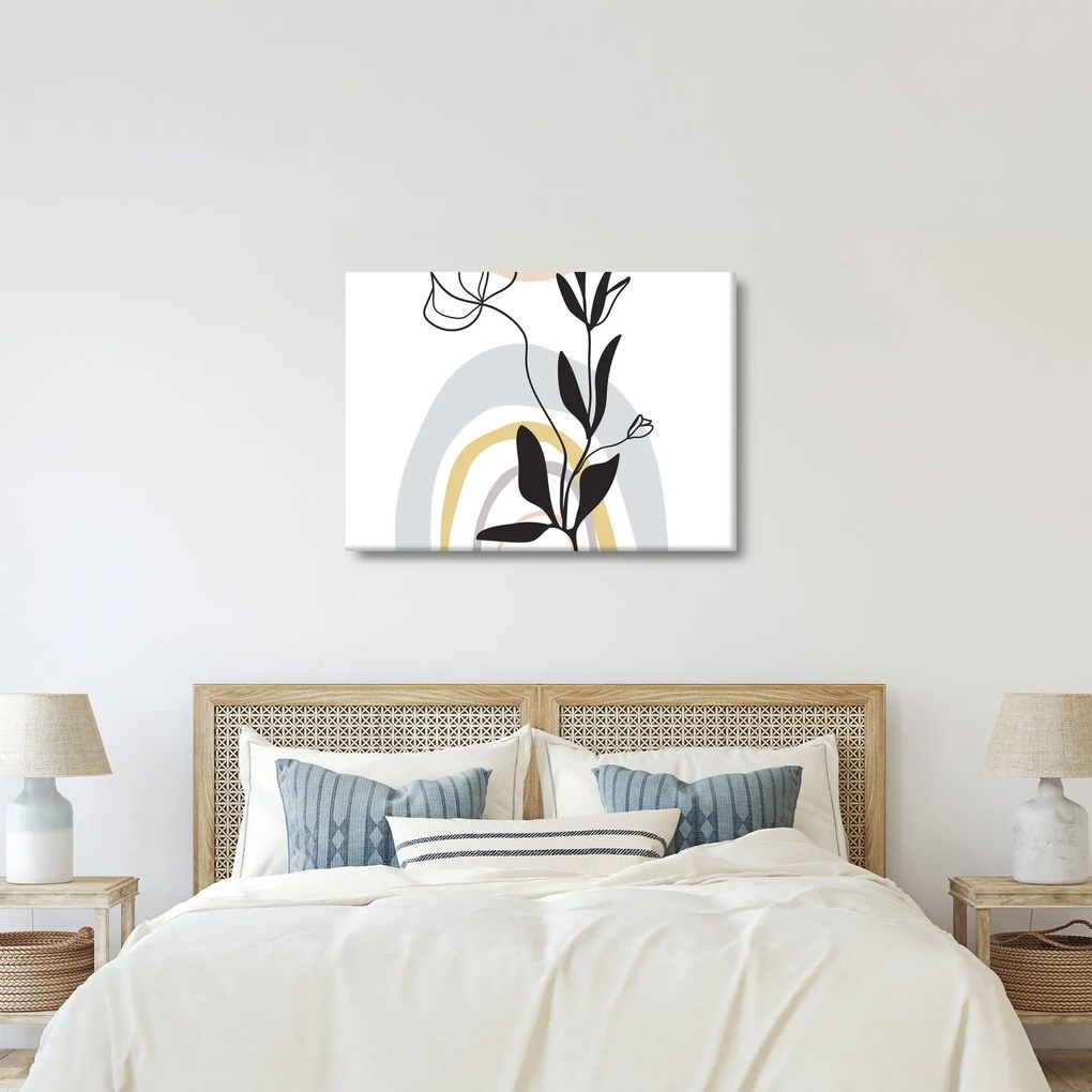 Kép - Virágok vázában N⁰1 (70x50 cm)