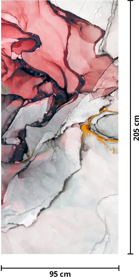 Fotótapéta ajtóra - Absztrakció (95x205cm)