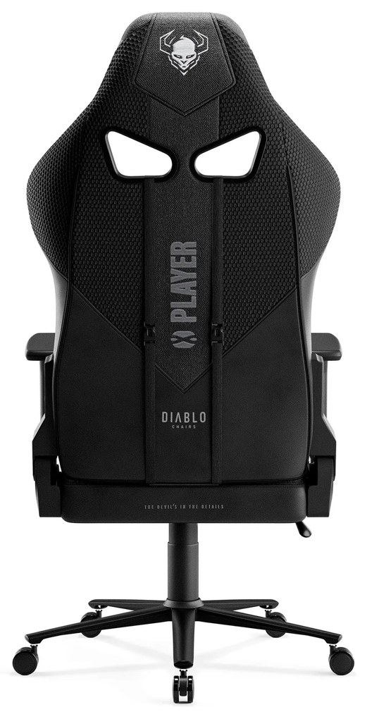 Diablo X-Player 2.0 szövet gamer szék Nagy méret: fekete