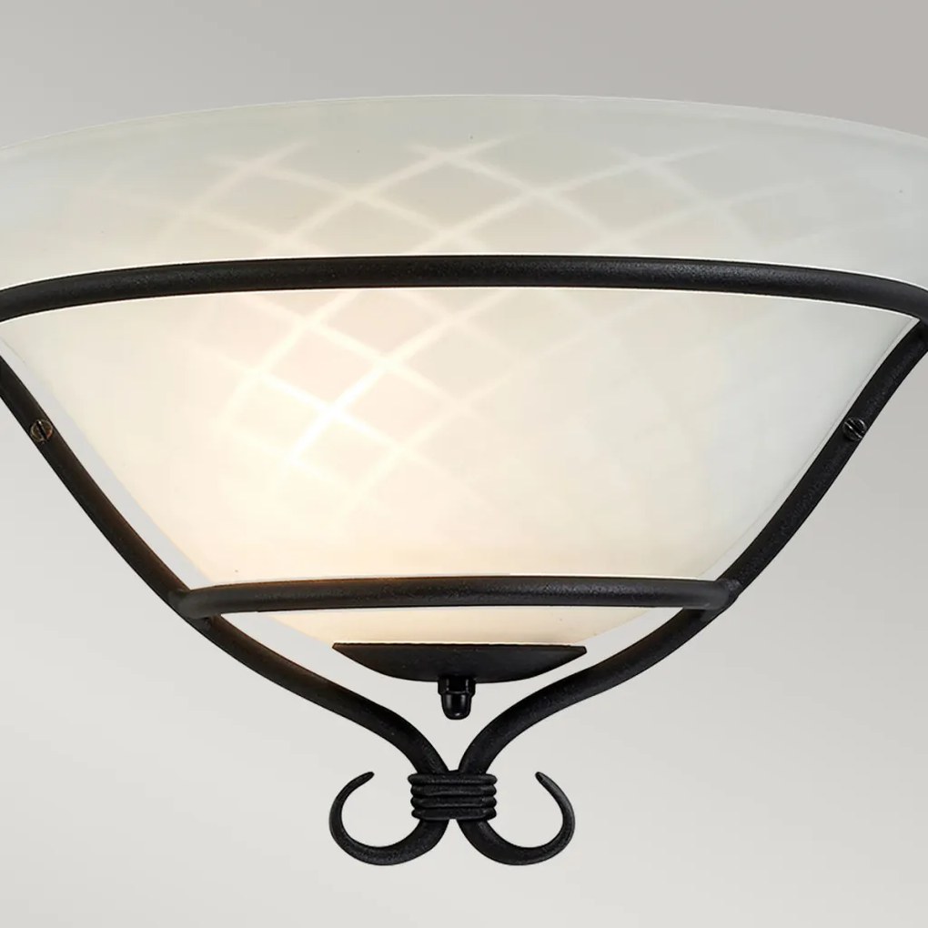 Elstead Lighting TORCHIERE TCH-WU-BLACK Fali lámpa 1x60W/E27