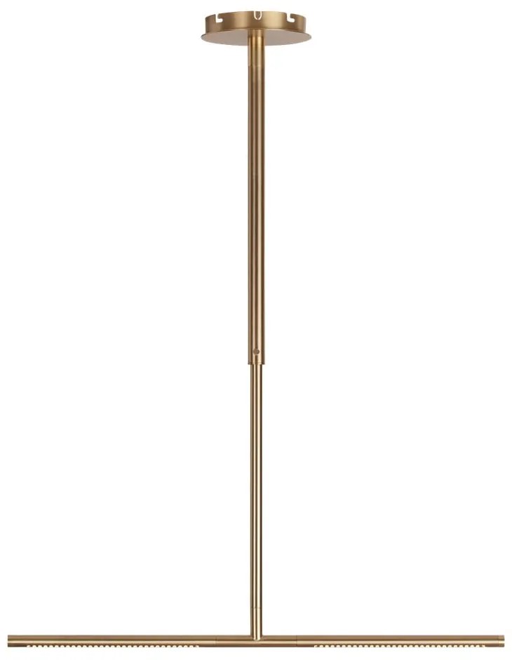 Aranyszínű LED mennyezeti lámpa 74x17 cm Omni – UMAGE
