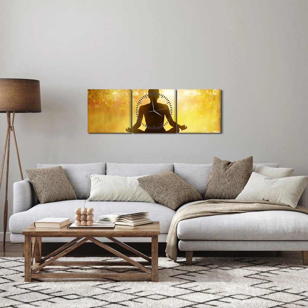 Kép - Meditáció (órával) (90x30 cm)