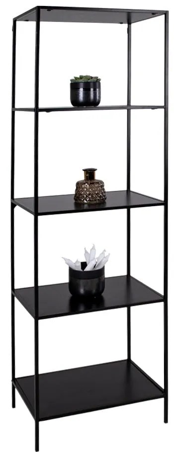 Vita Shelf fekete könyvespolc, 51 x 170 cm - House Nordic