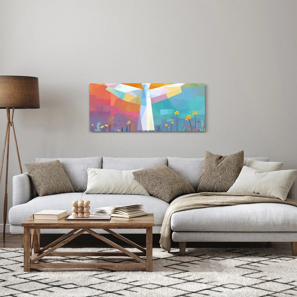 Kép - Virágok őrzője (120x50 cm)