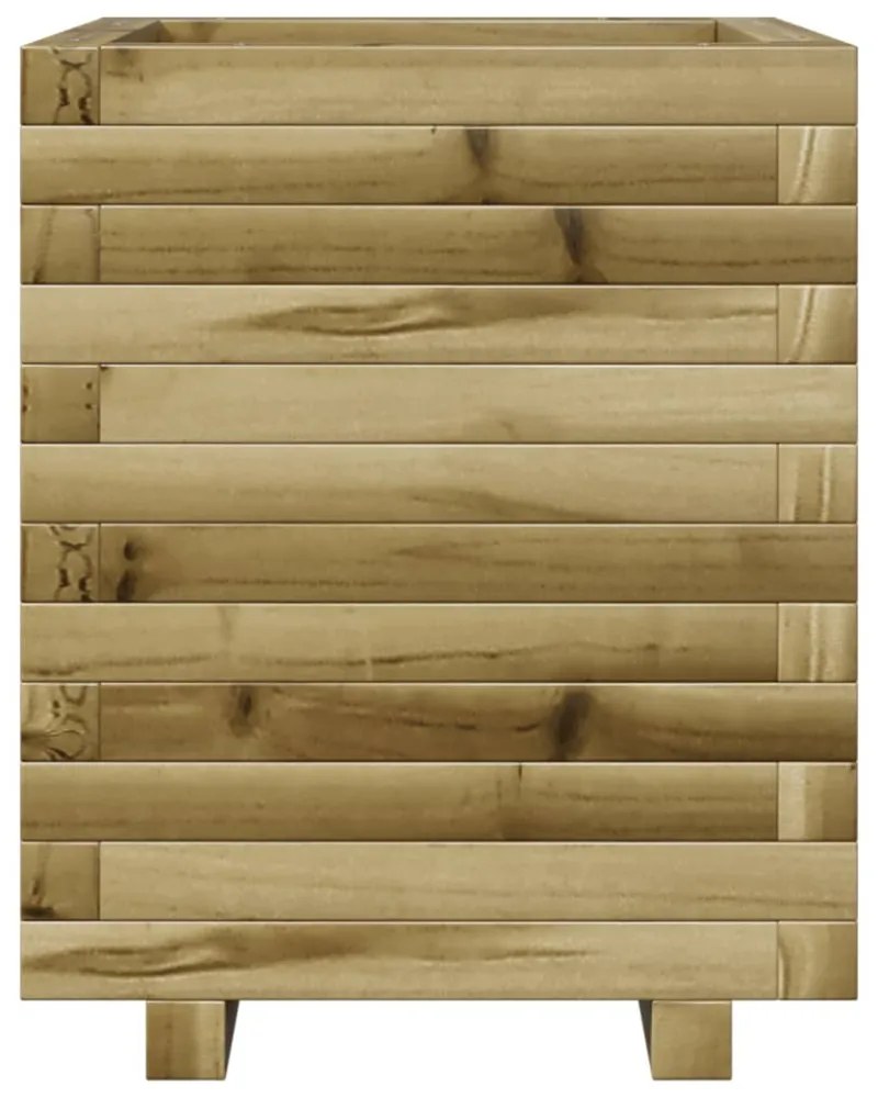 vidaXL impregnált fenyőfa kerti virágláda 40 x 40 x 49,5 cm