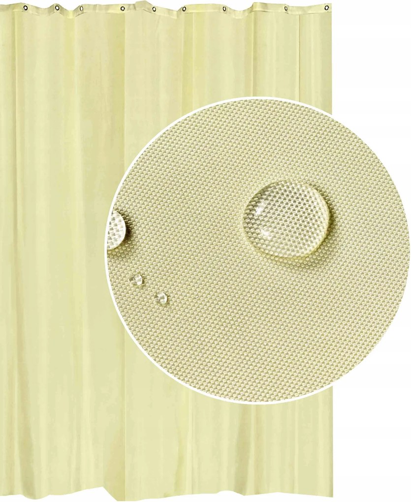 Fürdőszobai Zuhanyfüggöny Kádhoz Bézs Strapabíró Függöny Stílusos