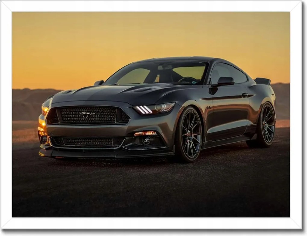 Poszterek keretben 40x30 Ford Mustang made in Usa
