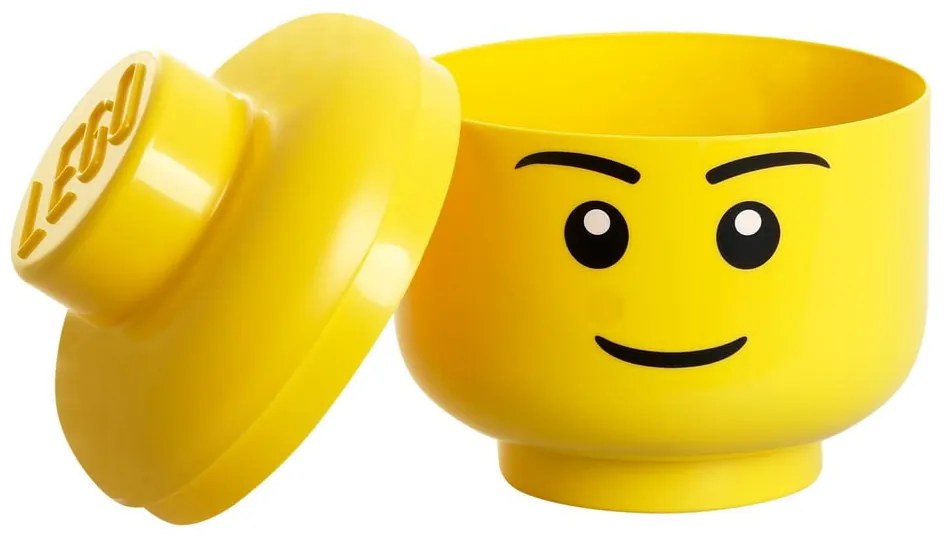 Boy fejformájú tárolódoboz, ⌀ 24,2 cm - LEGO®