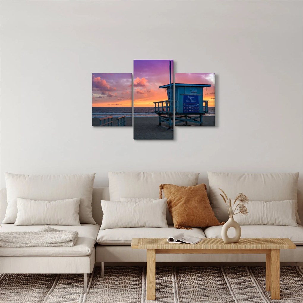 Kép a Santa Monicai strandtól (90x60 cm)