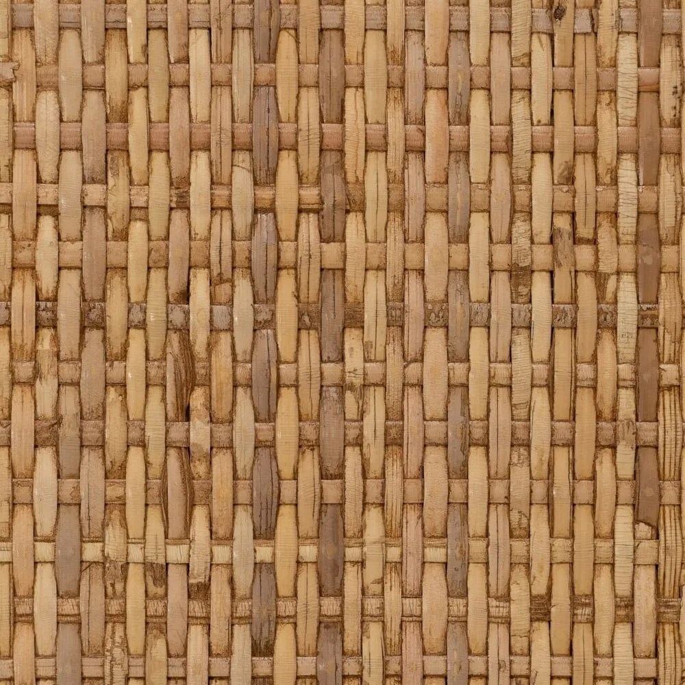 Rattan kerek tárolóasztal ø 45 cm – Ixia