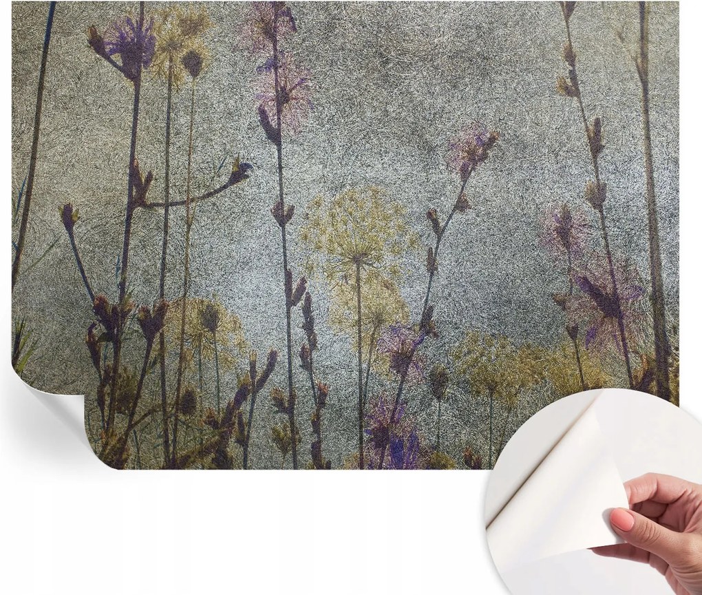 Dekoratív öntapadós fotótapéta Hálószobába Mezei virágok 208x146 cm