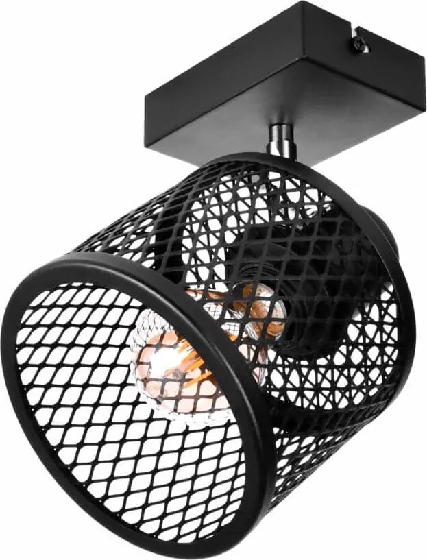 Basket 1 Mennyezeti-fali lámpa Ipari, fém, 1xE27