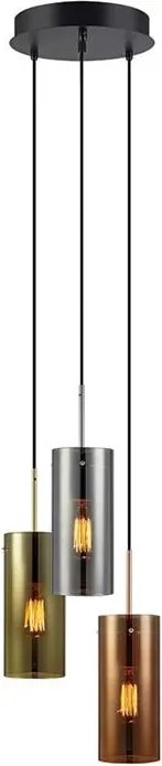 Markslojd STORM 106072 Függőlámpa 3x40W/E27 IP20