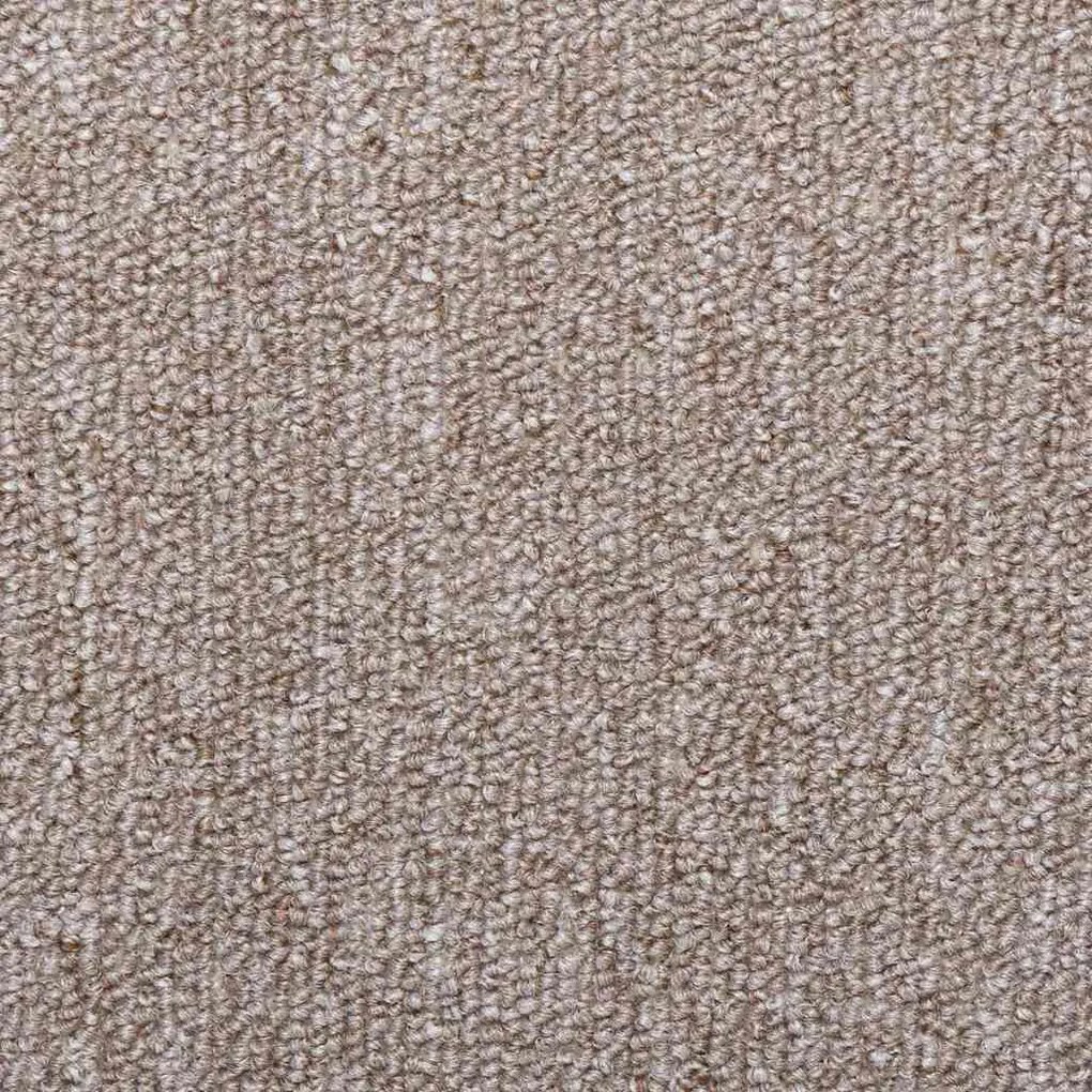 30 db világosbarna, téglalap alakú szélű lépcsőszőnyeg 65 x 21 x 4 cm