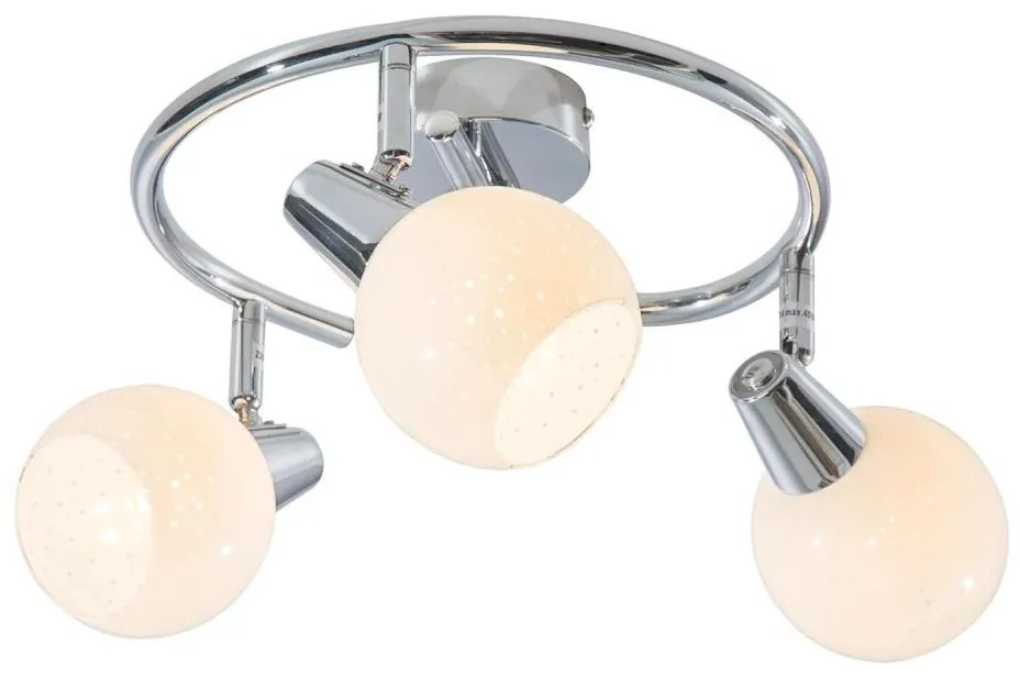 LED Spotlámpa DOXY 3xE14/4W/230V fényezett króm