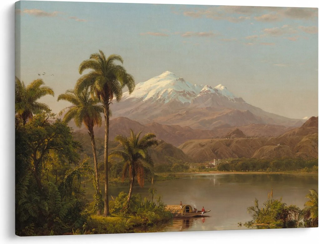 Kép - Frederic Edwin Church, Tamaca Palms, reprodukciók (70x50 cm)