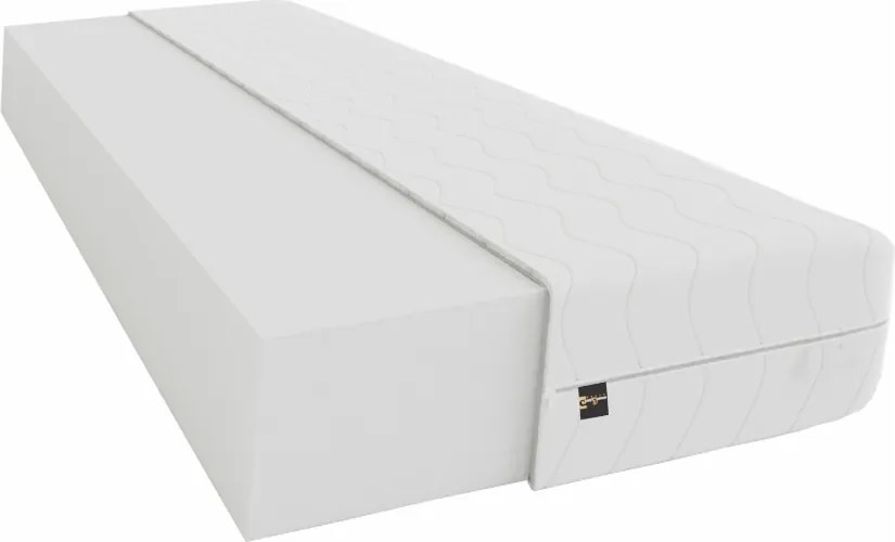 Habszivacs Matrac 100x200 magasság 10cm közepesen kemény H3 steppelt huzat