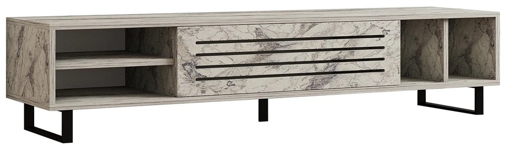 TV szekrény Safir - Freesia, Marble