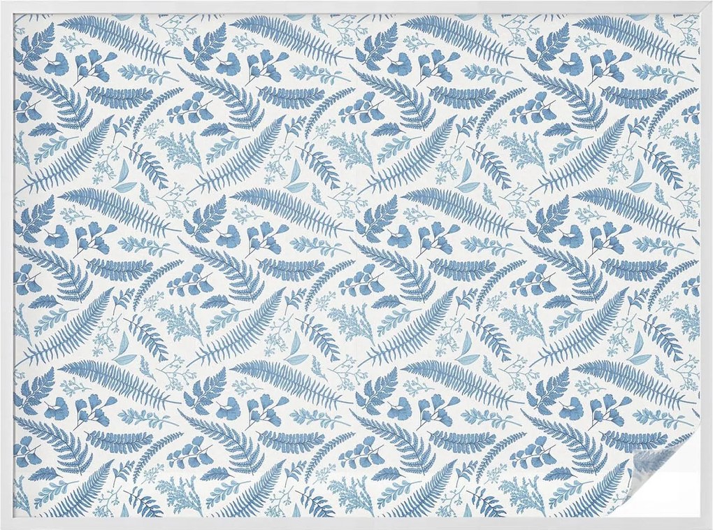 Öntapadós szélvédő furnér Adatvédelem Botanikus minta 200x146