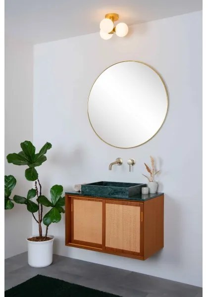 Lucide 74116/03/02 - Fürdőszobai mennyezeti lámpa TRUDY 3xG9/40W/230V IP44 arany